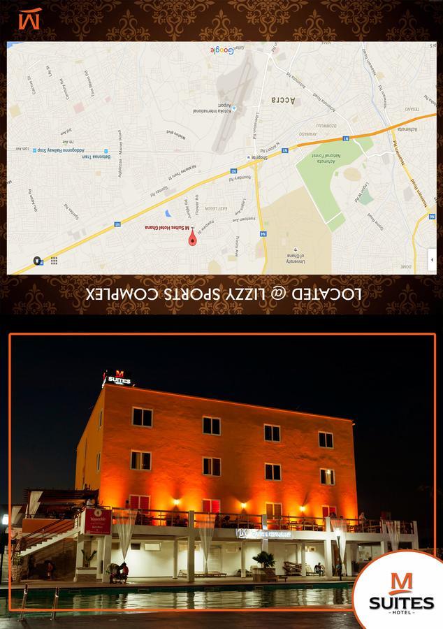M Suites Hotel Akkra Exterior foto
